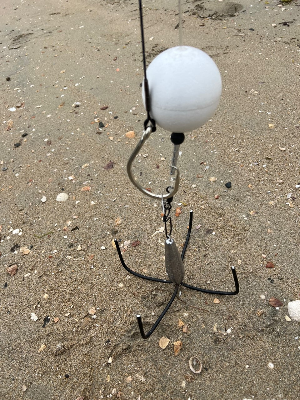 "The Basics" - Drone Shark Fishing LBSF Float Rig - 30' 600lb Mono and 3' 600lb Cable