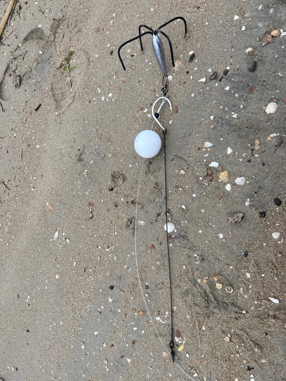 "The Basics" - Drone Shark Fishing LBSF Float Rig - 30' 600lb Mono and 3' 600lb Cable
