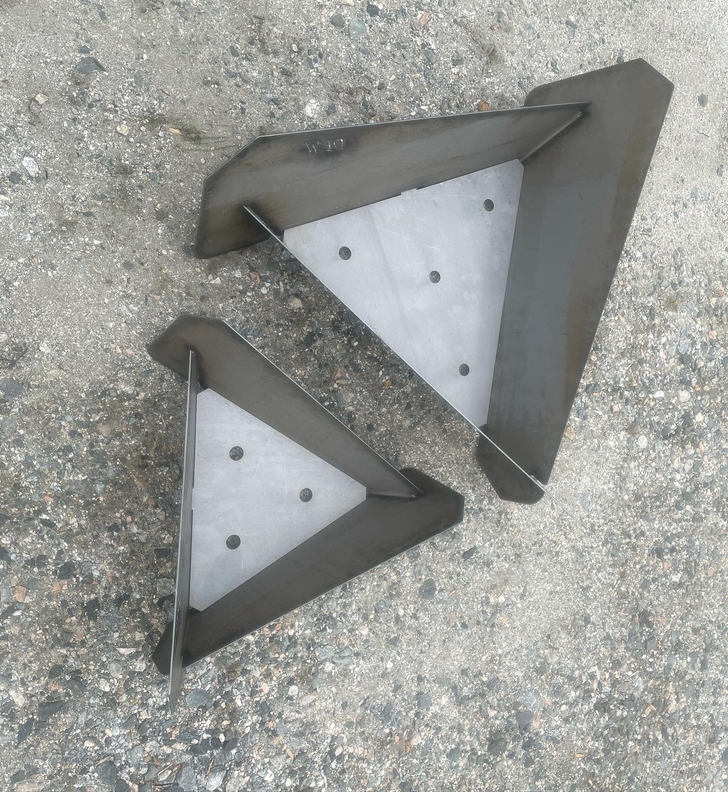 Triangular Flat Pack Fire Pit