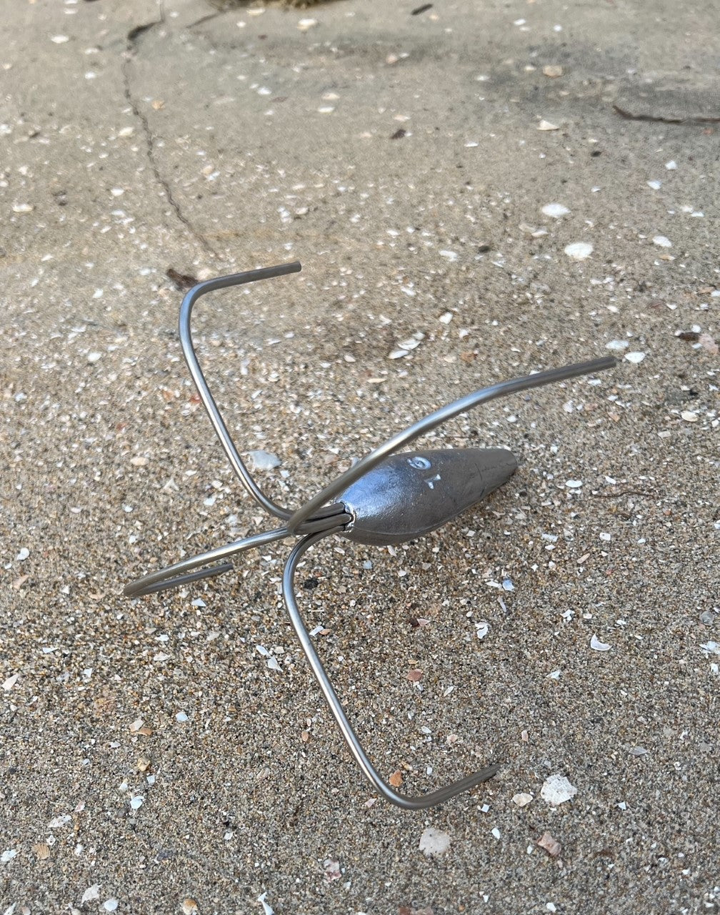 Stainless Leg Spider Weight / Kayak / Drone / LBSF Shark Fishing Anchor