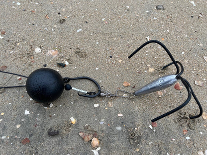 Drone Shark Fishing LBSF Float Rig  - 40' 600lb Mono and 3' 800lb Cable