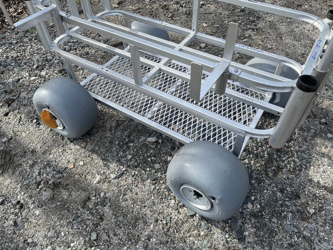 Buy Fish N Mate Angler's 143 Sr Cart with Pier Tires Online at
