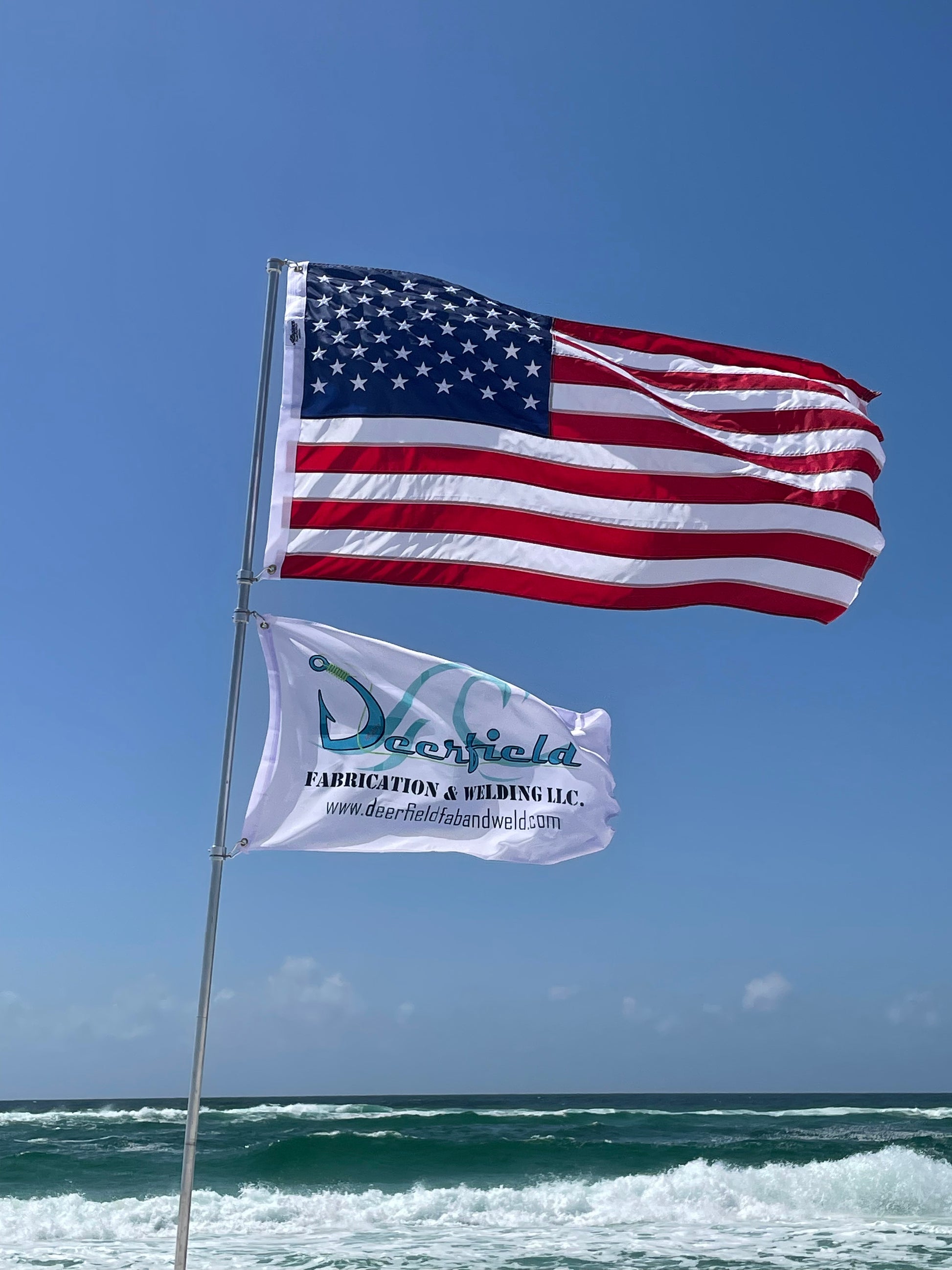 Flag Pole – Deerfield Fabrication & Welding Flag Pole – Deerfield Fabrication & Welding