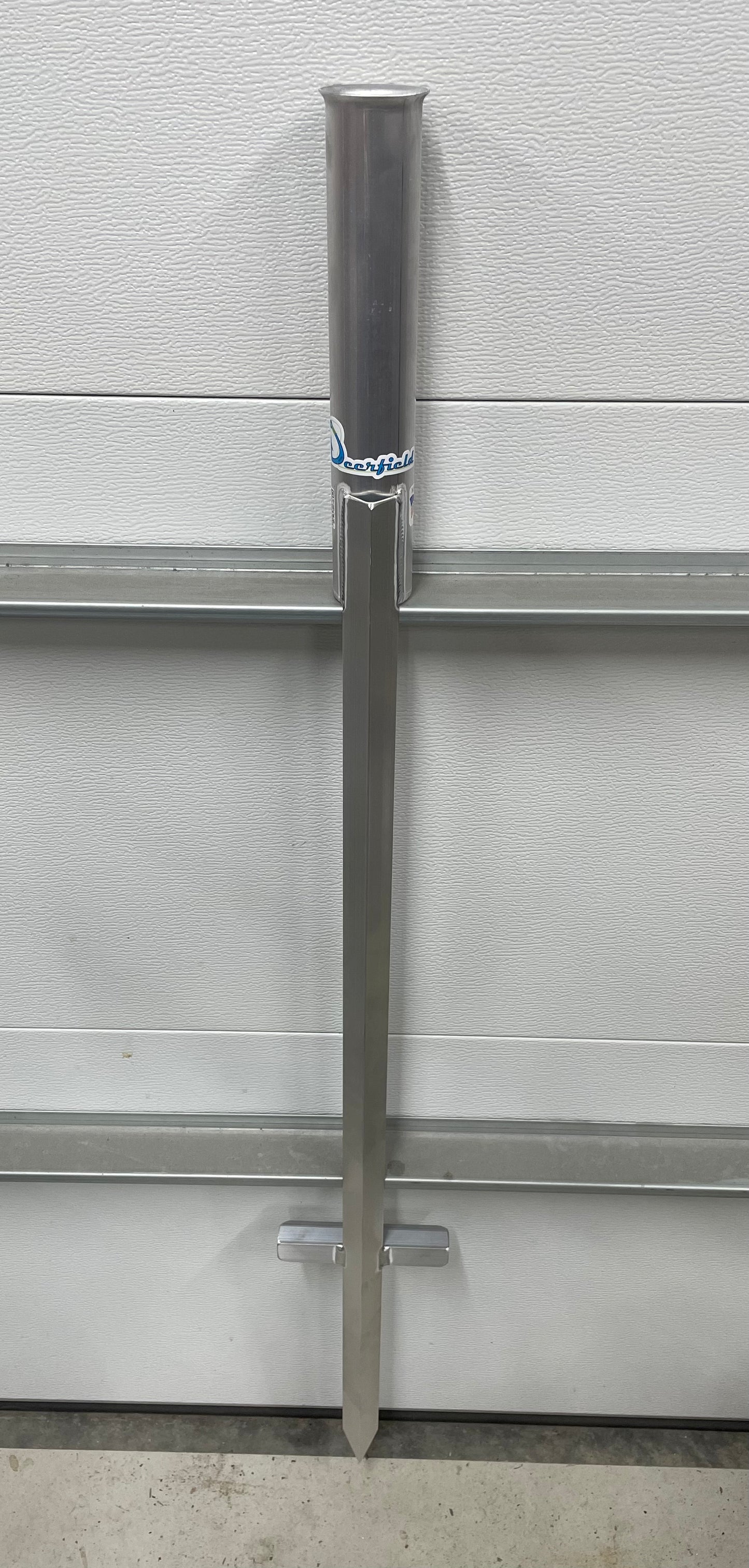 Single tube rod holder