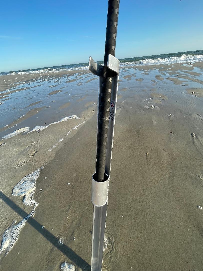 The Best Sand Spike Fishing Rod Holder I've Ever Used For Surf Fishing 